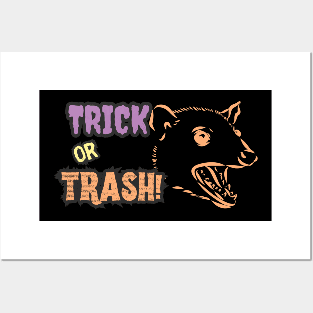 Trick-or-trash Wall Art by DewaJassin